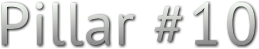 Pillar #10 Pillar #10